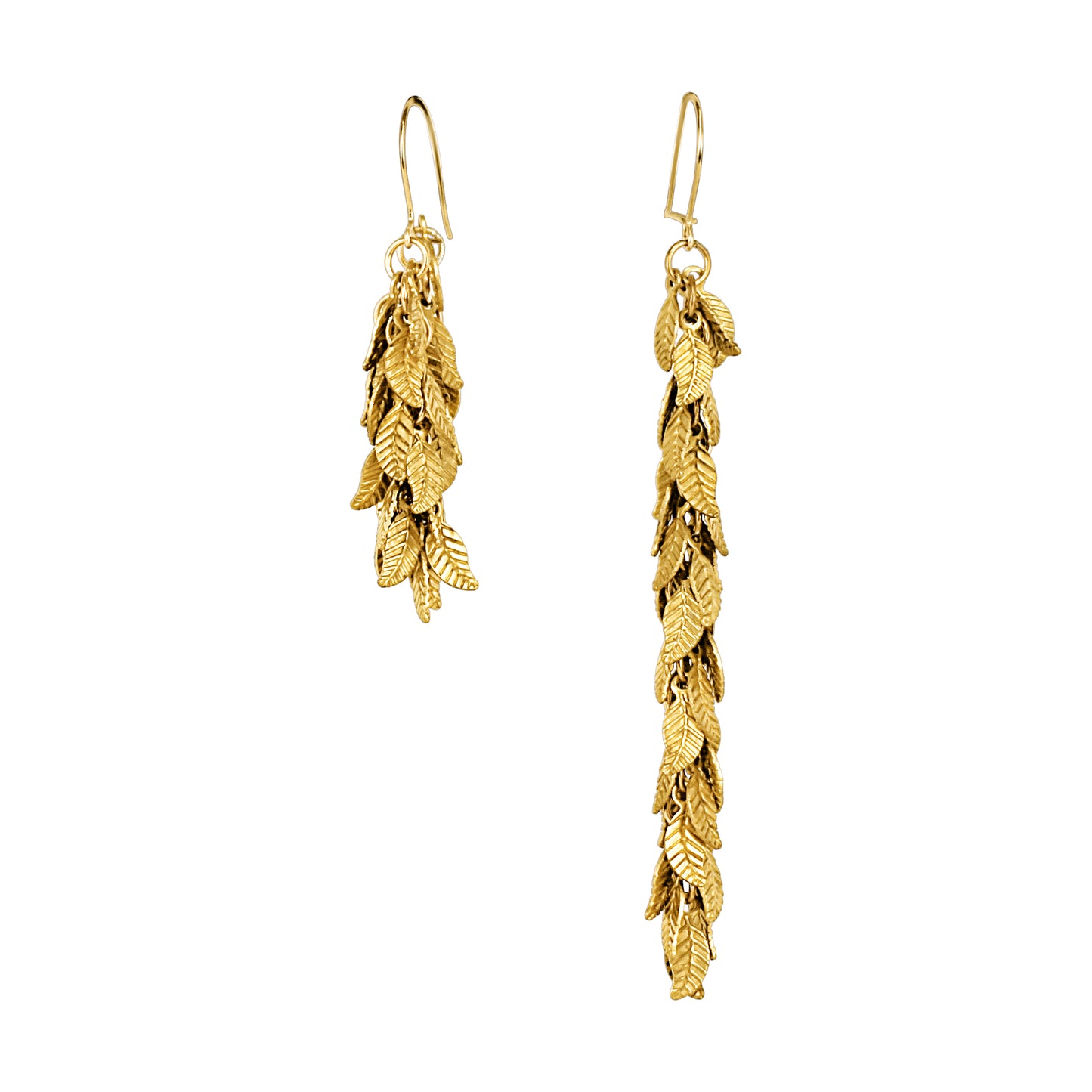 Dangly Leaf Earrings