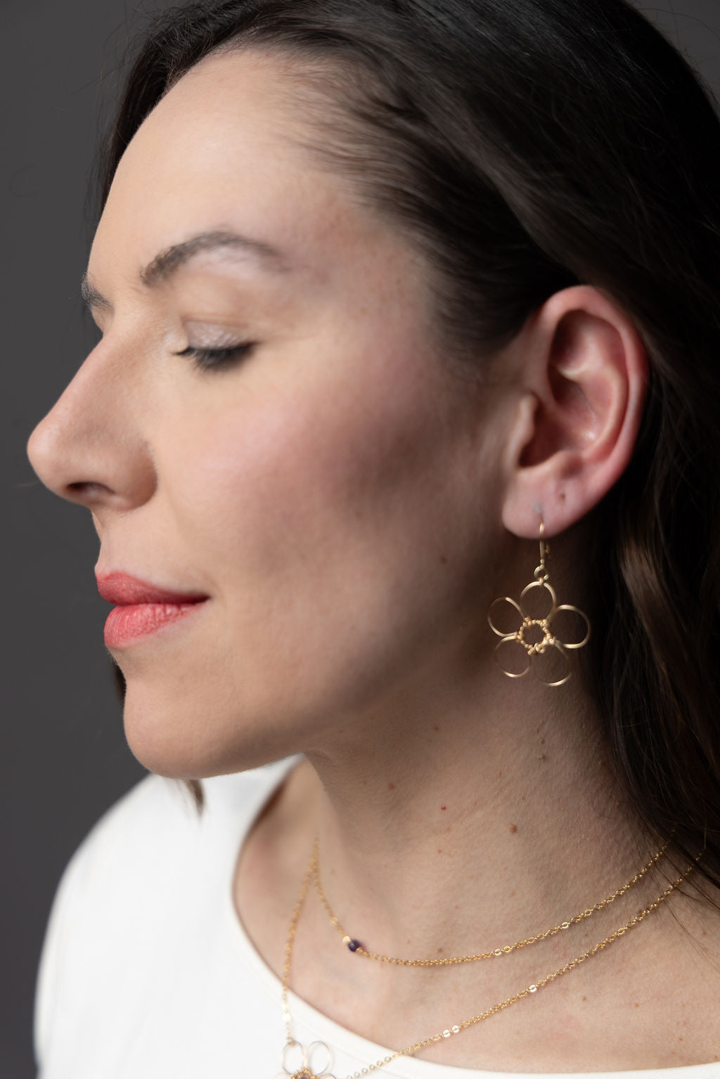 Small Flower Earrings