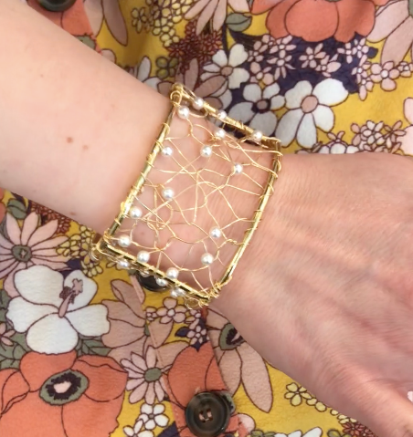 Chaos Cuff w/ Pearls