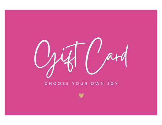 Anne Woodman Jewelry Gift Card