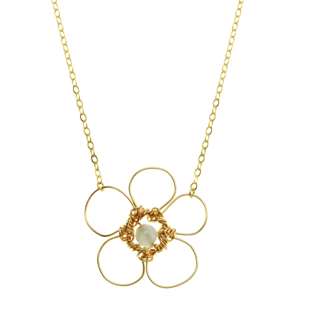 Signature Flower w/Bead