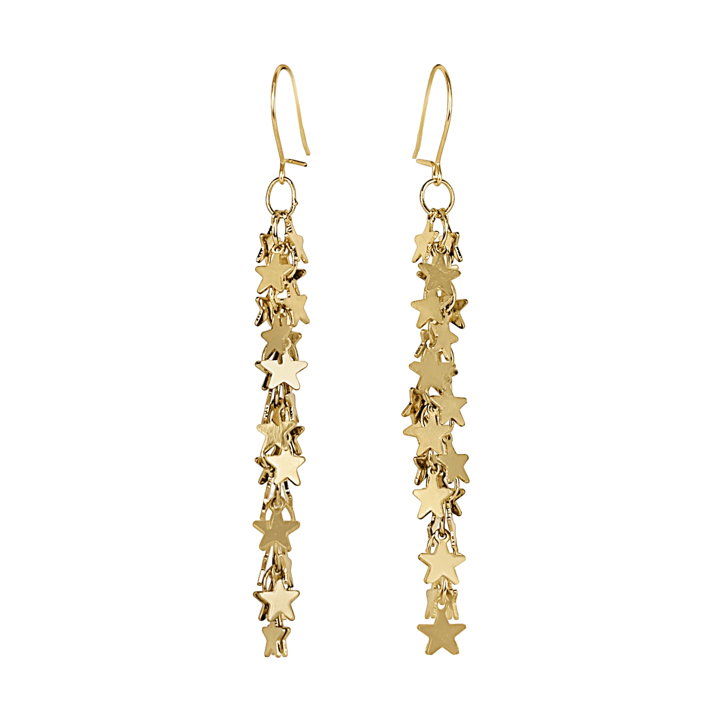 Dangly Star Earrings