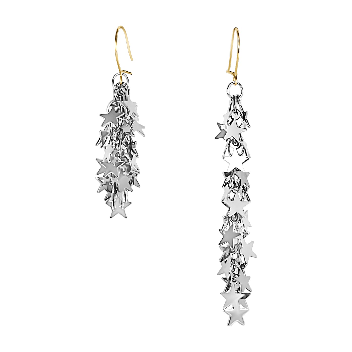 Dangly Star Earrings