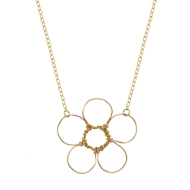 signature flower necklace